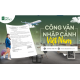 Dịch vụ tư vấn làm Công văn nhập cảnh cho người nước ngoài trọn gói