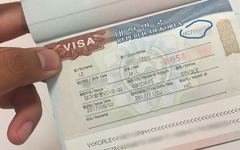Yêu cầu và thủ tục xin visa làm việc tại Hàn Quốc