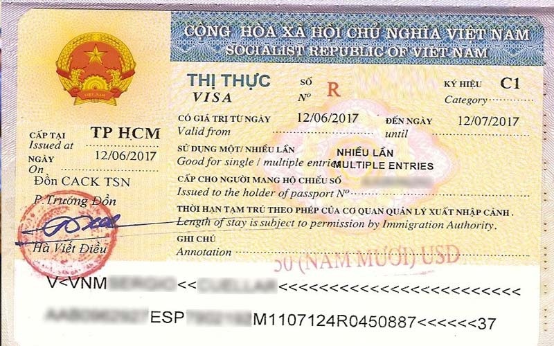 Visa thăm thân Việt Nam cho người nước ngoài